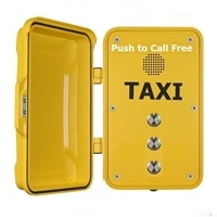 robust industrial heavy duty taxi auto-dial telephone with 3 button memory autodial