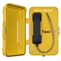 lift to call waterproof taxi telephone with door