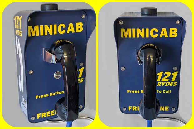 pictures of alpha 3 lift to call freephone in colour blue