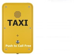 waterproof taxi telephone speakerphone hotline. 3G Analogue or VoIP
