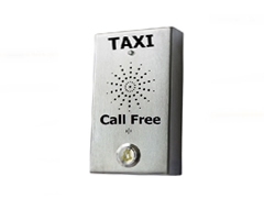 stainless steel vandal resistant taxi telephone 3g wireless or analogue, voip, hotel taxi telephone butler